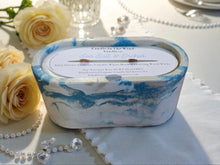 Load image into Gallery viewer, Sol de Janeiro Brazilian Beach Concrete Candle with Tropical Fragrance Handmade concrete candle with Sol de Janeiro's Brazilian Beach fragrance