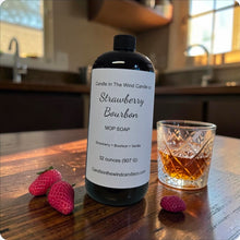 Load image into Gallery viewer, Strawberry Bourbon Mop Soap