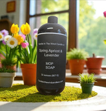 Load image into Gallery viewer, Spring Apricot & Lavender Highly Scented Mop Soap