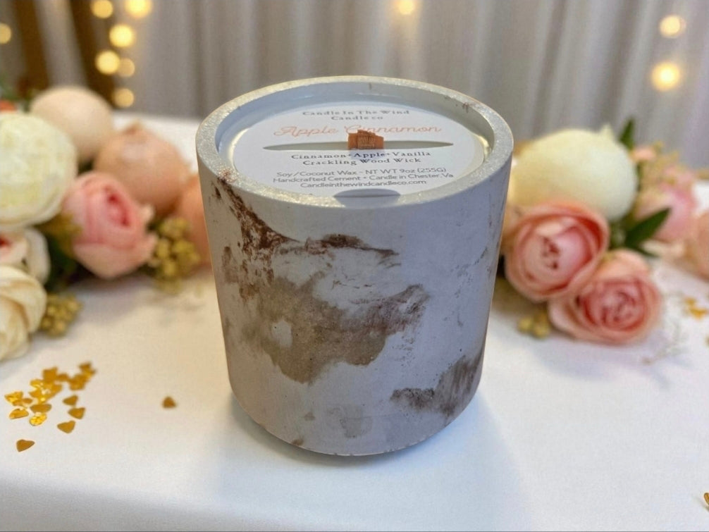  Bayberry and Balsam Fir Concrete Candle with Winter Fragrance
Handmade Concrete Candle with Evergreen Scents
Unique Seasonal Candle for Cozy Home Decor