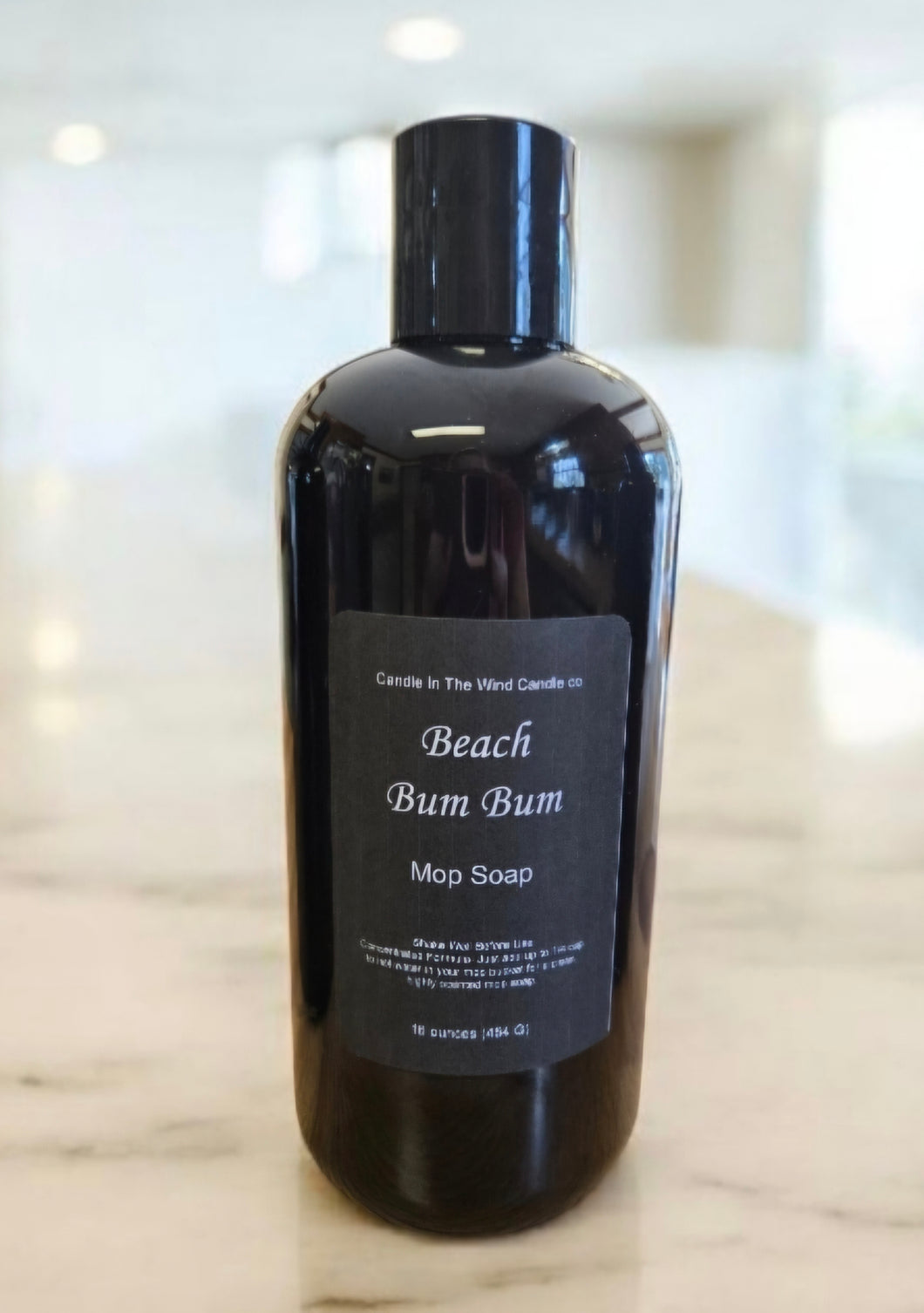  Beach Bum Bum Mop Soap with Tropical Fragrance
Beach bum bum scented mop soap for cleaning floors with a tropical fragrance.