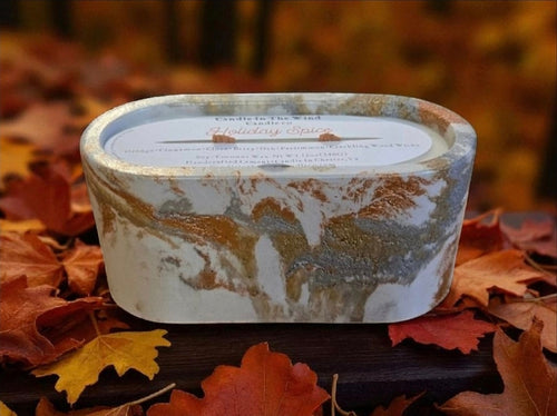 Autumn-inspired Falling Leaves fragrance, featuring notes of apple and citrus a seasonal favorite