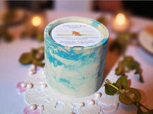 Load image into Gallery viewer, Narcissist concrete candle, a unique and mysterious woodsy home fragrance .
