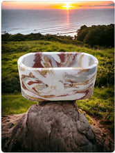 Load image into Gallery viewer, 12 oz. Oval Cement Candle
