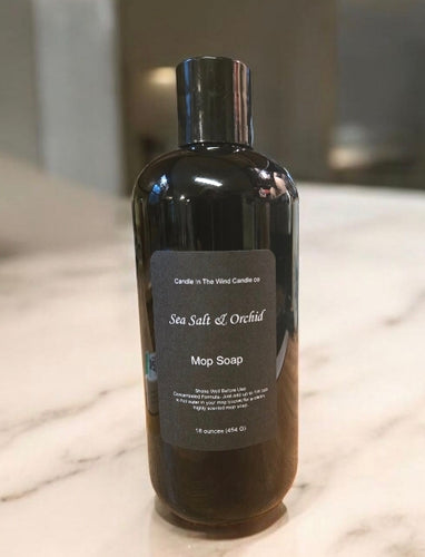 Sea Salt & Orchid Mop Soap with Floral Ocean Fragrance
Sea salt and orchid scented mop soap for cleaning floors with a beautiful and refreshing floral ocean fragrance.